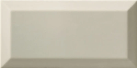 Faianta Metro Ribesalbes Bisel Light Grey Brillo 10x20 cm lucios