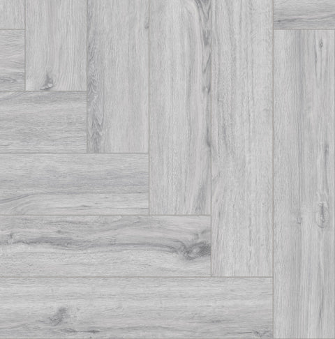 Pardoseala SPC The Floor Wood P1007 Ice Oak Herringbone 740x148x6 mm