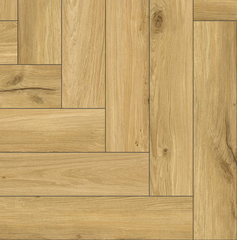 Pardoseala SPC The Floor Wood P7001 Honey Oak Herringbone 740x148x6 mm