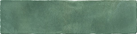 Gresie faianta Ribesalbes Plank Green Matt 7.11x28.13 cm