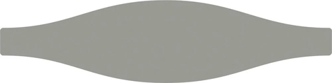 Faianta Ribesalbes Monochrome Wave Grey Glossy 7.5x30 cm