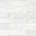 Faianta Emigres Brick Brick XL Blanco 25x75 cm