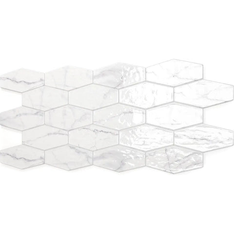 Faianta Ribesalbes Carrara Hexagon Gloss 10x20