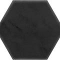 Gresie Ribesalbes Scandinavian Hexagon Black 15x17.3