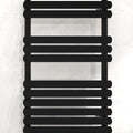 Radiator calorifer Arezzo Design portprosop FLAT BLACK 800x500mm negru mat