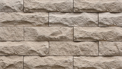 Piatra decorativa fatada / soclu din beton Stegu Amsterdam Beige / Grey  26x7.6x0.9/2.5 cm