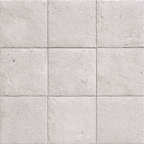 Gresie faianta Mainzu Bali Stones White 20x20 cm