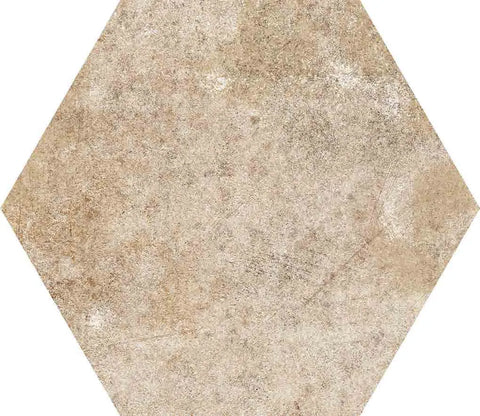Gresie Ribesalbes Cement Hex Sand 15x17.3 cm