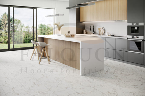 Pardoseala SPC The Floor Stone P2921 Carrara Marble 800x400x6 mm
