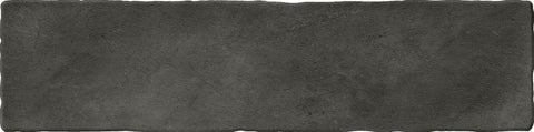Gresie faianta Ribesalbes Plank Black Matt 7.11x28.13 cm