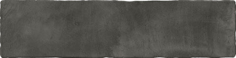 Gresie faianta Ribesalbes Plank Black Matt 7.11x28.13 cm