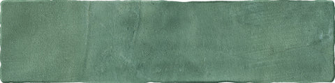Gresie faianta Ribesalbes Plank Green Matt 7.11x28.13 cm