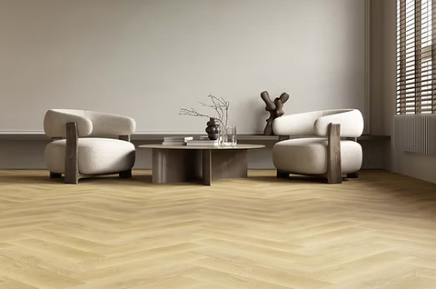 Pardoseala SPC HERRINGBONE Bigger5 Republic Floor Lion REAFCL004 Bro A 592x148x7 mm