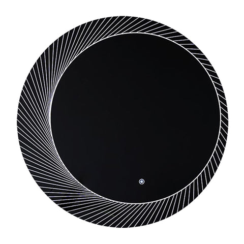 Oglindă de baie LED Wellis Tunis 80x80x2.5 cm
