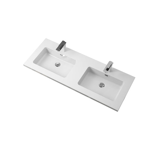 Chiuveta din marmura compozita Wellis Varna 120x48x1,2/15 cm