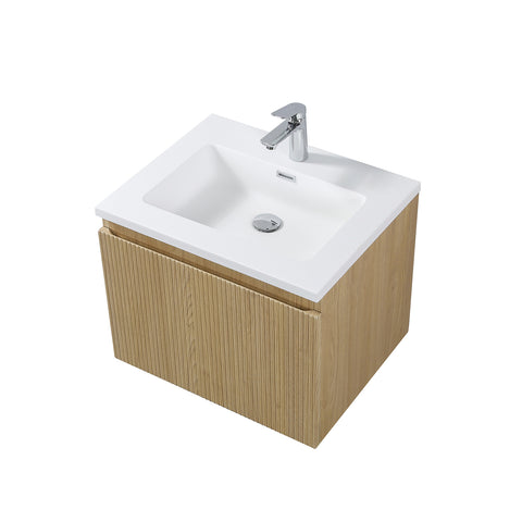 Dulap de Baie Wellis Varna 60 Bamboo 59,2 × 47,4 × 45 cm