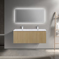 Dulap de Baie Wellis Varna 120 Bamboo 119.2x47.4x45 cm