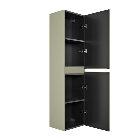 Dulap inalt Wellis Varna Bamboo Green 40 × 30 × 150 cm