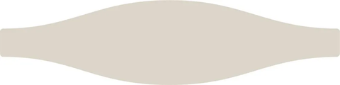 Faianta Ribesalbes Monochrome Wave Creme Glossy 7.5x30 cm