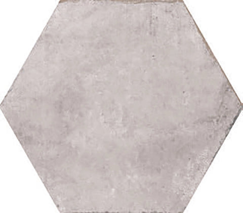 Gresie Faianta Ribesalbes Apollo 13 Hex Grey Mat 23x27 cm