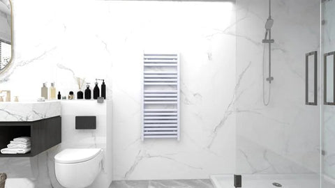 Radiator calorifer Arezzo Design portprosop DUO WHITE 1200x500mm – alb lucios