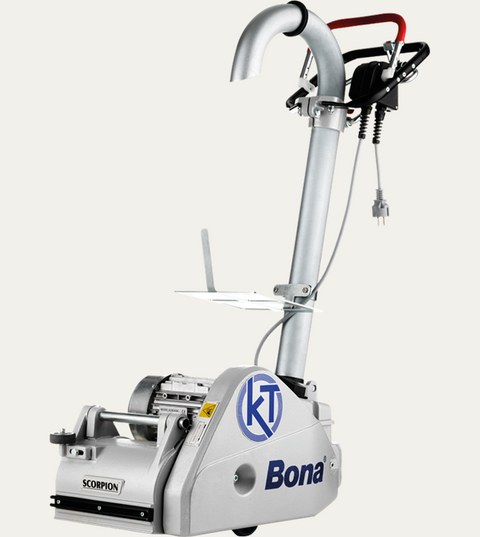 Mașină de șlefuit cu tambur Bona SCORPION 200x480mm 1.5kw cu manevrare simplă