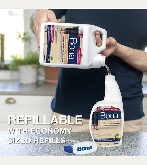 Spray Detergent Bona pentru parchet uleiat 1L