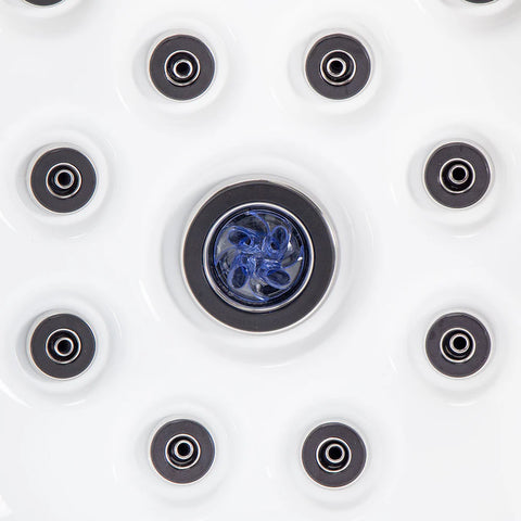 Minipiscina Jacuzzi Wellis Avatar Cinema WibeSpa Ice White 6 locuri + Acoperis termic CADOU!