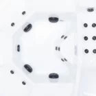 Minipiscina Jacuzzi Wellis Avatar Deluxe WibeSpa Ice White 6 locuri + Acoperis termic CADOU!