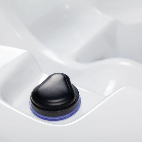 Minipiscina Jacuzzi Wellis Waterworld Deluxe WibeSpa Ice White 6 locuri + Acoperis termic CADOU!