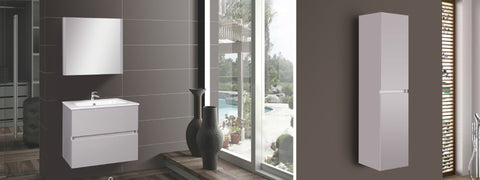 Oglindă de baie Wellis Elois Grey MDF+Sticla 60×55×1,8 cm