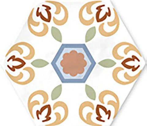Gresie Ribesalbes Hexagon Cienfuegos 15x17.3