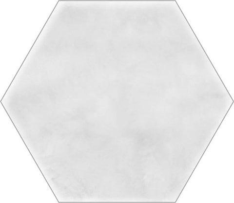 Gresie Ribesalbes Scandinavian Hexagon White 15x17.3