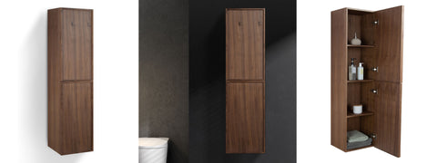 Dulap inalt Wellis Tripoli 40x35x150 cm