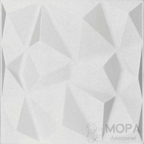 Panou decorativ 3D MOPA PRIZMA 60x60x2.2 cm